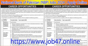 National Bank of Pakistan (NBP) Jobs 2024